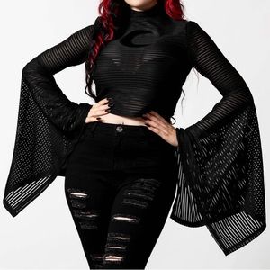 KILLSTAR PHASES STRIPED TOP